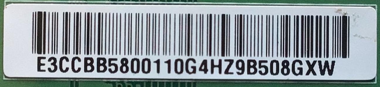 KIT DE TARJETAS PARA TV HISENSE·ROKU TV 4K SMART TV / MAIN 245572 / 245571 / RSAG7.820.8593/ROH / HU58A6100UWR / T-CON CV580U2-T01-CB-1 / E3CCBB5800 / FUENTE 239418 / RSAG7.820.8349/ROH / HLL-4465WK / PANEL HD580S1U91-L1 / MODELO 58R6E 58A6100UWR(1111) - Imagen 4